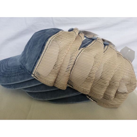 Blue Cove Mesh Twill Cap - Lot Of 4 Brand New With Tags - Picture 3 of 4